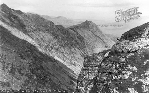 Photo of Snowdon, View From Summit c.1939