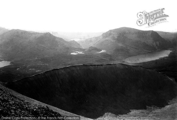 Photo of Snowdon, View From The Saddle 1895