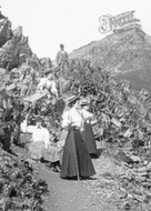 Walking Party On The Saddle 1895, Snowdon