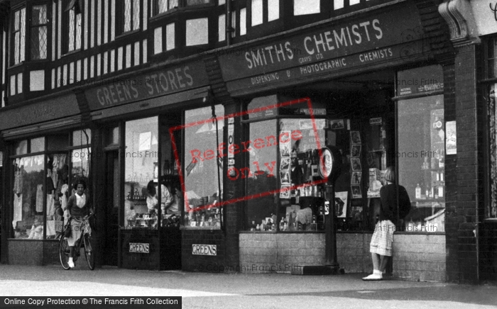 Photo of Socketts Heath, Shops On The Parade, Lodge Lane c.1955