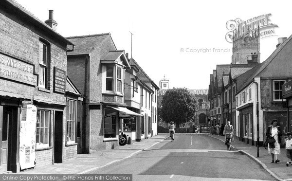Photo of Soham, Churchgate Street c.1955