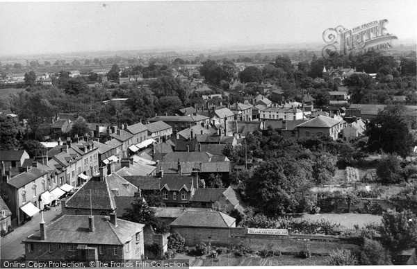 Photo of Soham, From The Church Tower c.1955