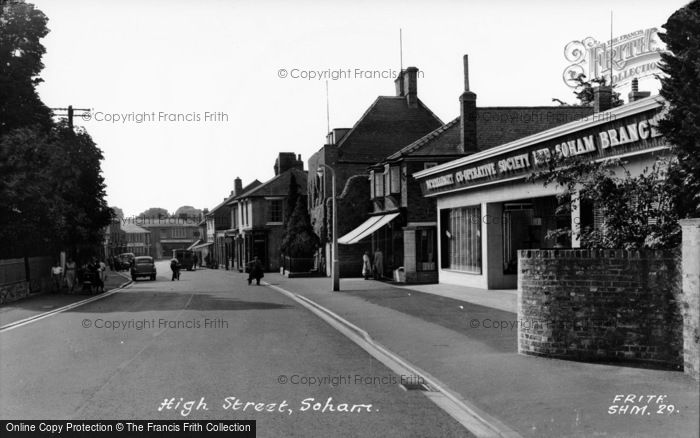 Photo of Soham, High Street c.1955