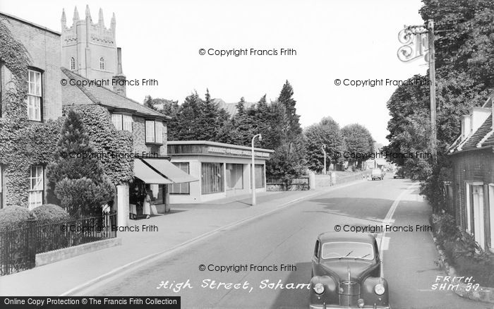 Photo of Soham, High Street c.1955