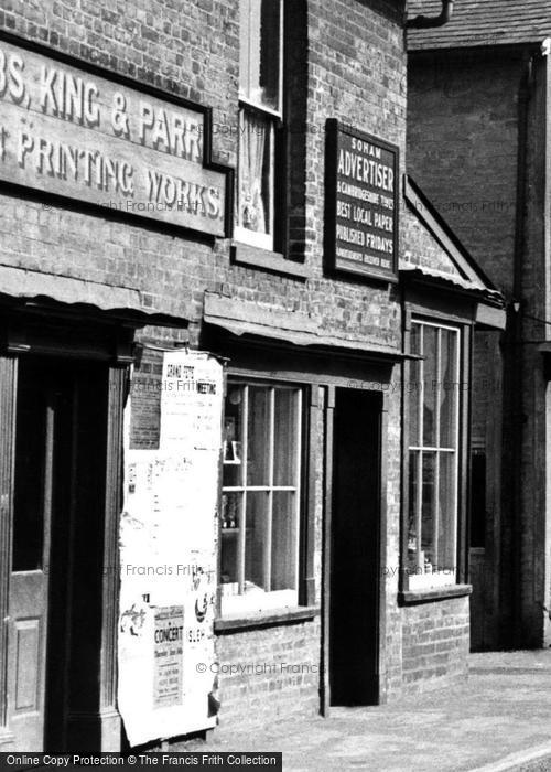 Photo of Soham, Hobbs, King & Parr, Churchgate Street c.1955