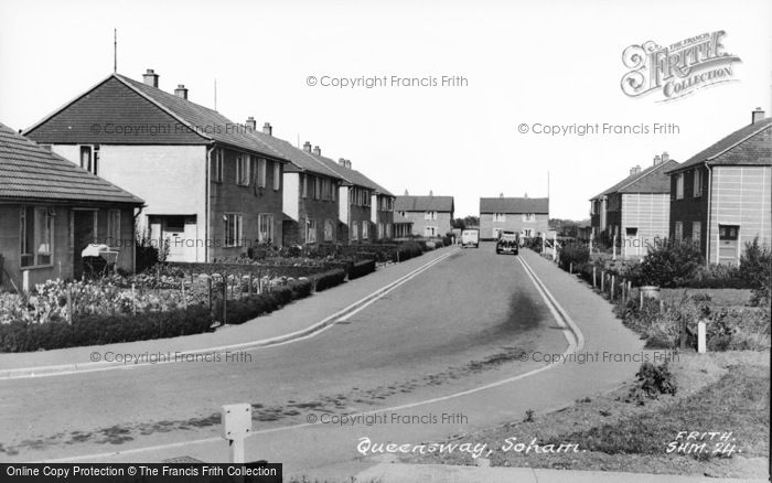 Photo of Soham, Queensway c.1955