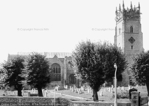 Photo of Soham, St Andrew's Church c.1955