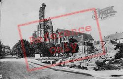 Cathedral, War-Damaged c.1920, Soissons