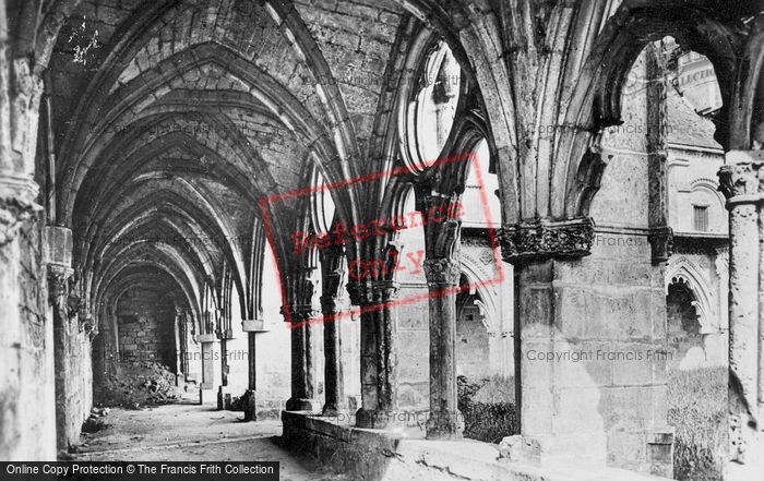 Photo of Soissons, Saint Jean Des Vignes Abbey, Cloisters c.1920