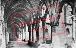 Saint Jean Des Vignes Abbey, Cloisters c.1920, Soissons