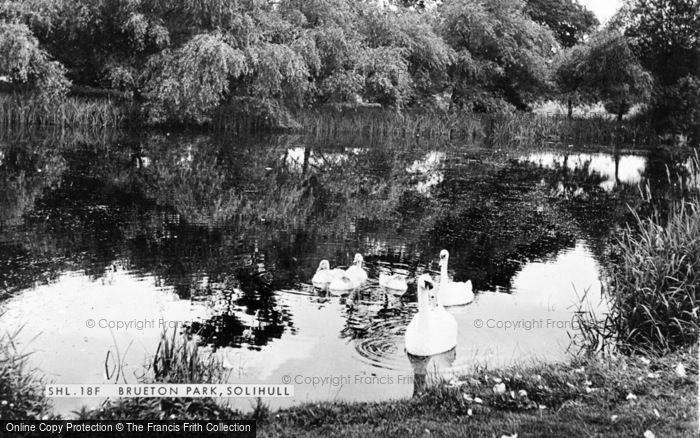Photo of Solihull, Brueton Park c.1955