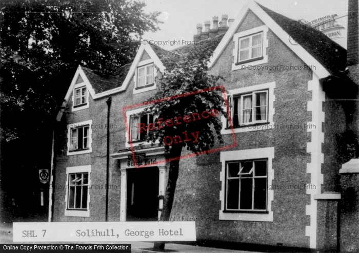 Photo of Solihull, George Hotel c.1955