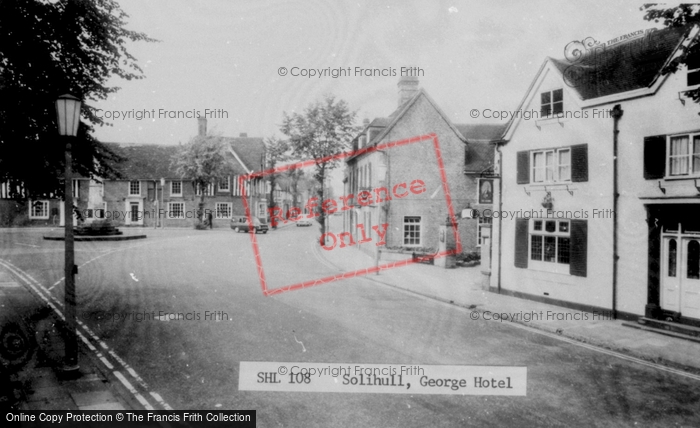 Photo of Solihull, George Hotel c.1970