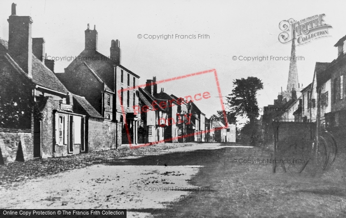 Photo of Solihull, High Street c.1860