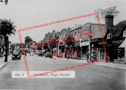 High Street c.1955, Solihull