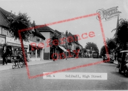 High Street c.1955, Solihull