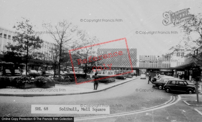 Photo of Solihull, Mell Square c.1965