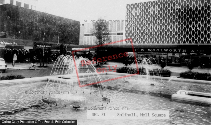 Photo of Solihull, Mell Square c.1965