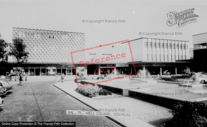 Photo of Solihull, Mell Square c.1965