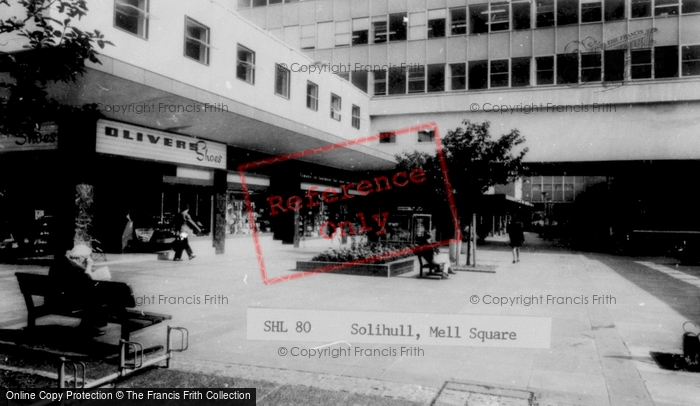 Photo of Solihull, Mell Square c.1965