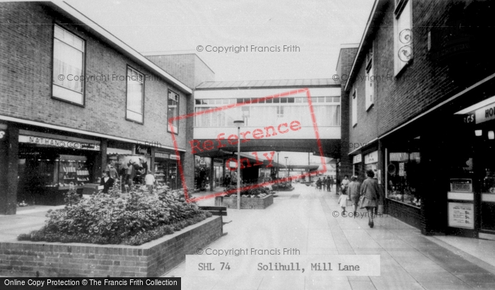 Photo of Solihull, Mill Lane c.1965