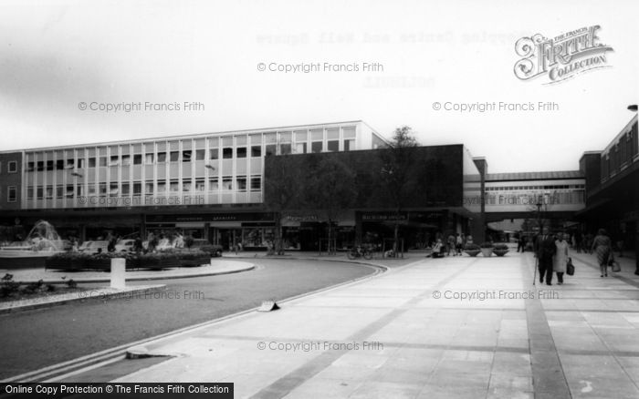 Photo of Solihull, Shopping Centre And Mell Square c.1965