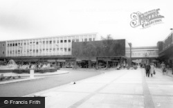Shopping Centre And Mell Square c.1965, Solihull