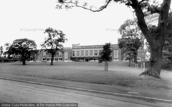Photo of Solihull, The Civic Hall c.1965