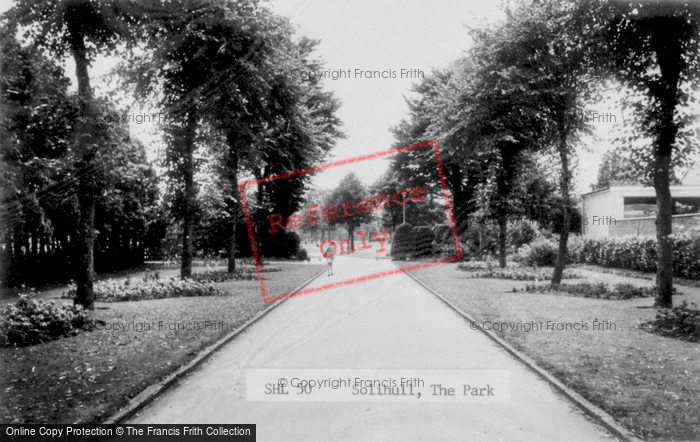 Photo of Solihull, The Park c.1965