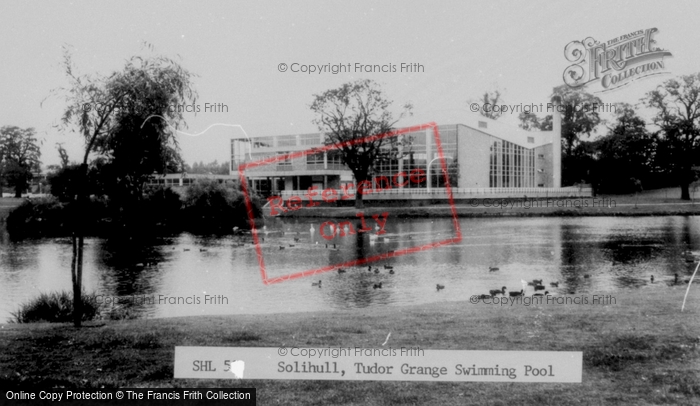 Photo of Solihull, Tudor Grange Swimming Pool c.1965
