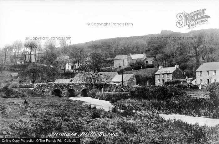 Photo of Solva, Middle Mill c.1950