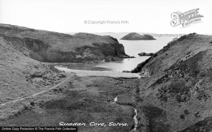 Photo of Solva, Quadan Cove c.1960