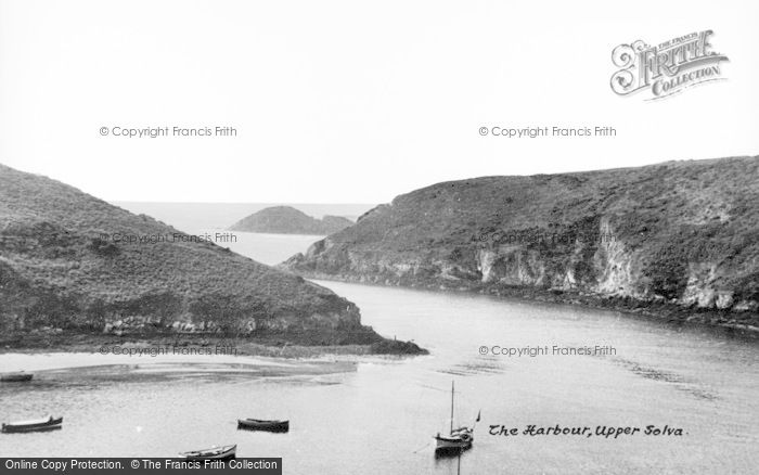 Photo of Solva, The Harbour c.1950