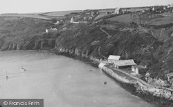 The Harbour From The Gribbin c.1955, Solva