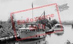 Boats On The Broads c.1960, Somerleyton
