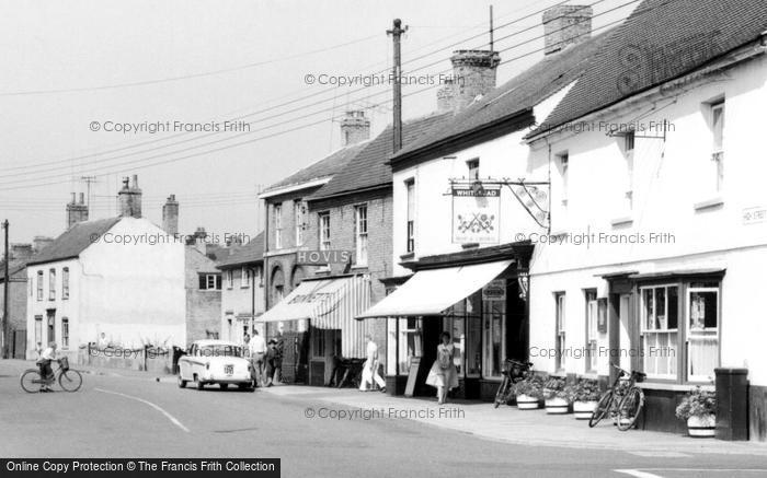 Photo of Somersham, Bonnett's Bakery, Village Shop And The Rose & Crown c.1960