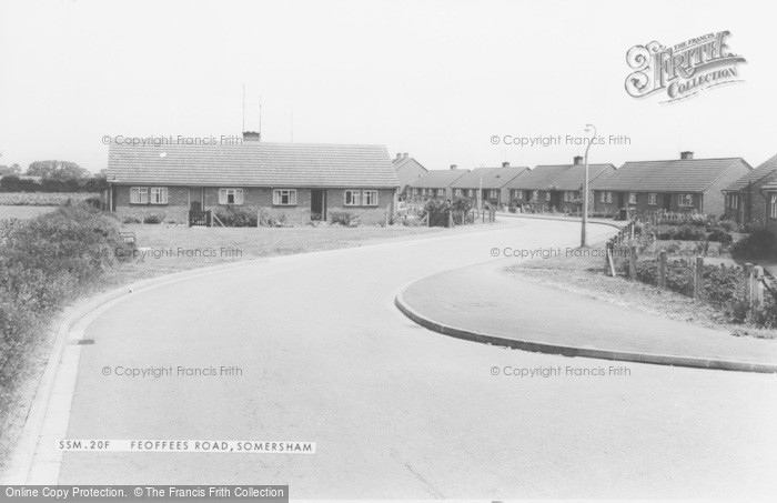 Photo of Somersham, Feoffees Road c.1965