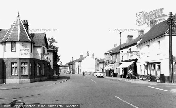 Photo of Somersham, The Cross c.1960