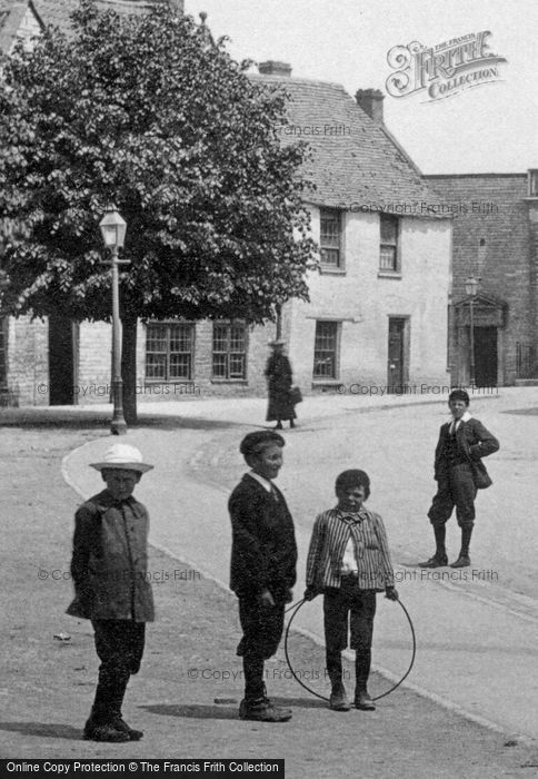 Photo of Somerton, Boys In The Village 1906