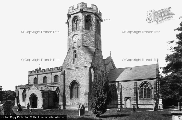 Photo of Somerton, Church of St Michael and All Angels 1904