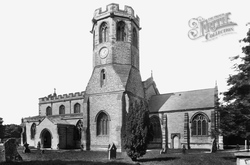 Somerton, Church of St Michael and All Angels 1904