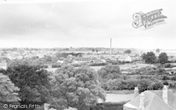 From The Church Tower c.1960, Somerton