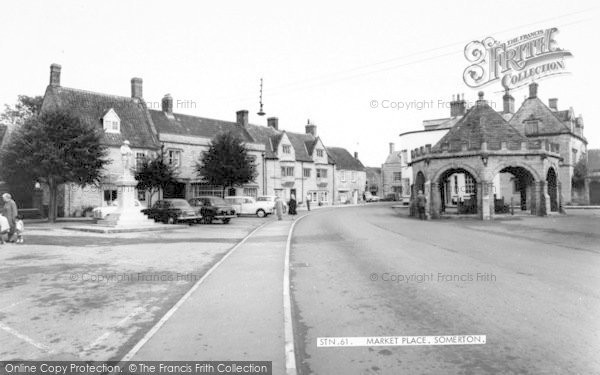 Photo of Somerton, Market Place c.1960