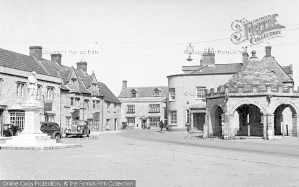 Photo of Somerton, Market Square c.1955