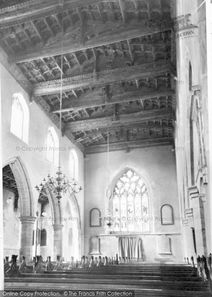 Photo of Somerton, St Michael's Church Interior c.1955