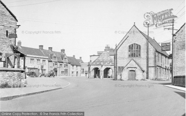 Photo of Somerton, The Market Square c.1955