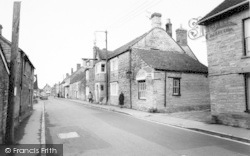 The Unicorn And High Street c.1960, Somerton