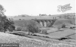 The Viaduct c.1955, Somerton