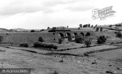 The Viaduct c.1955, Somerton