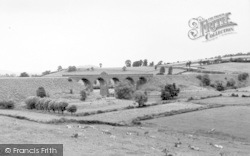 The Viaduct c.1960, Somerton